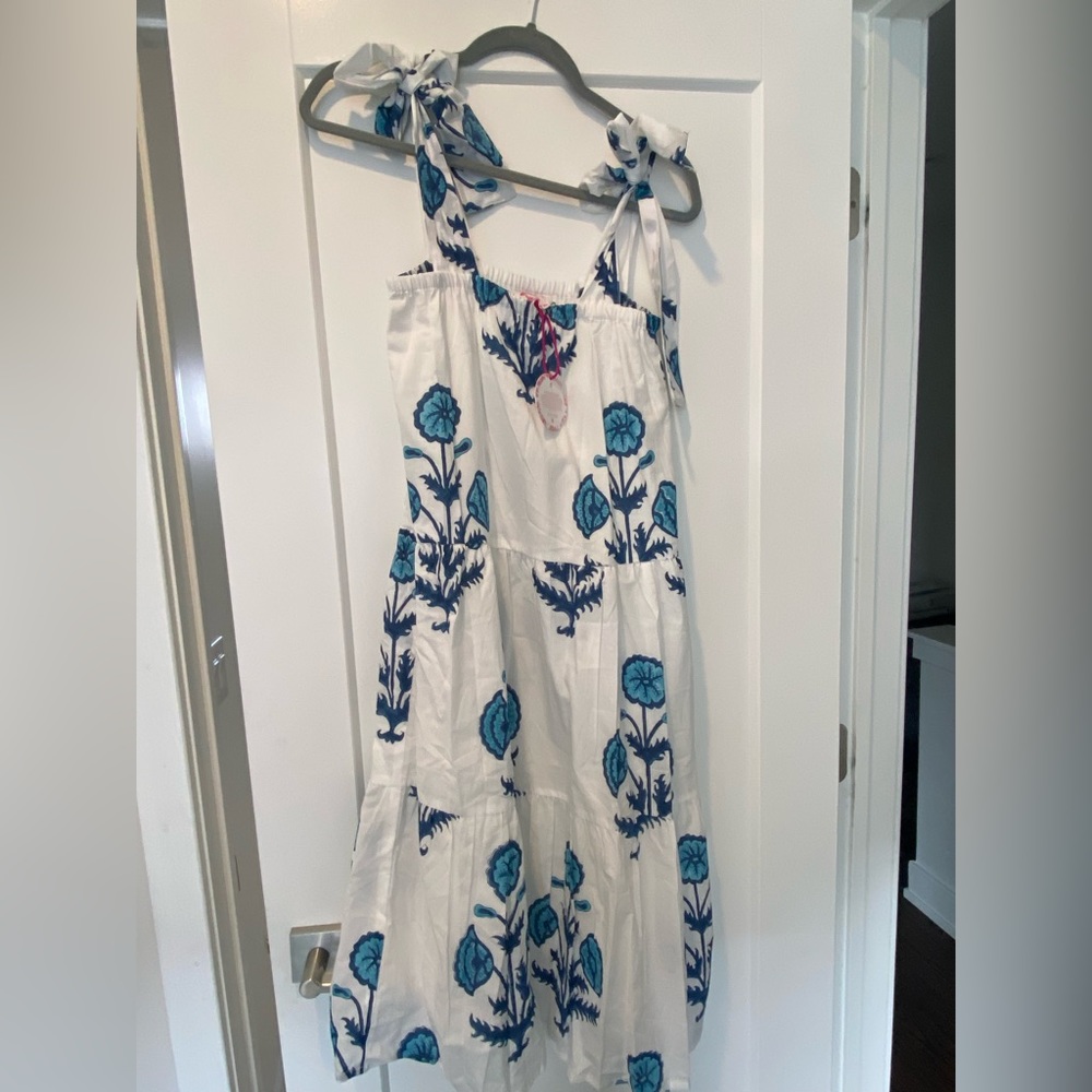 Victoria Dunn King Street Maxi Midi in bluebird